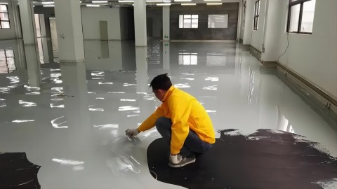中国台湾防腐防静电地坪,防腐防静电自流平地坪