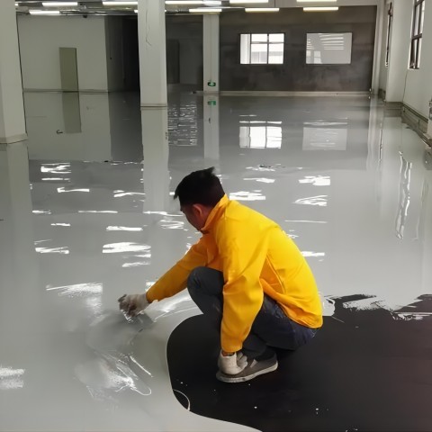 中国台湾防腐防静电地坪,防腐防静电自流平地坪